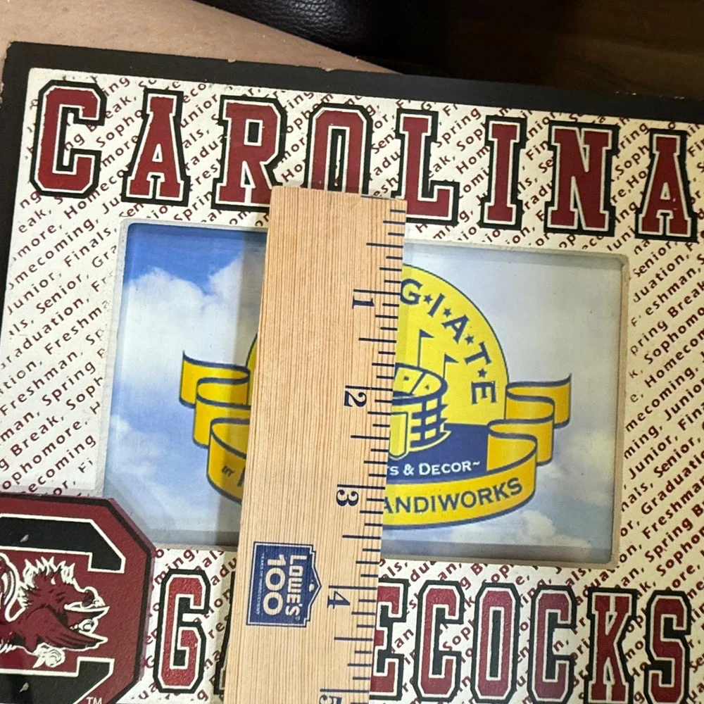 Hanna's Handiworks USC Gamecocks 4x6 Picture Photo Frame Garnet Black NCAA Fan